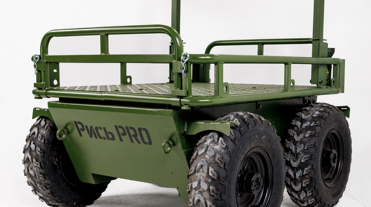Ukrainian Rys PRO ground drone receives upgraded communications and improved mobility – photo