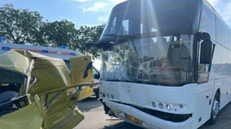 В Молдове автобус Кишинев-Киев врезался в легковушку: двое погибших