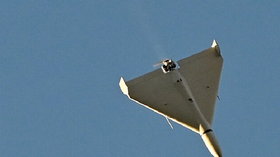 Russians launch Shahed UAVs from southern direction