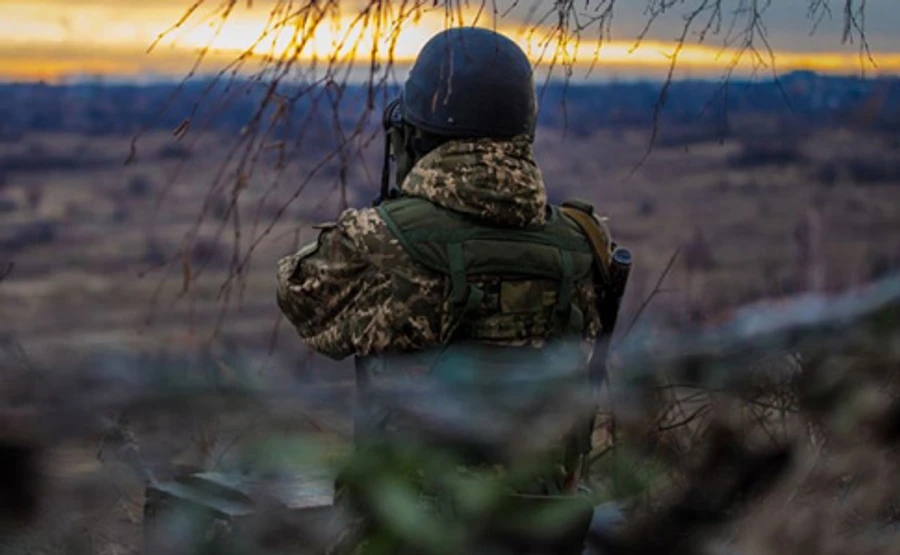 У Катериновки на российской мине подорвался военный