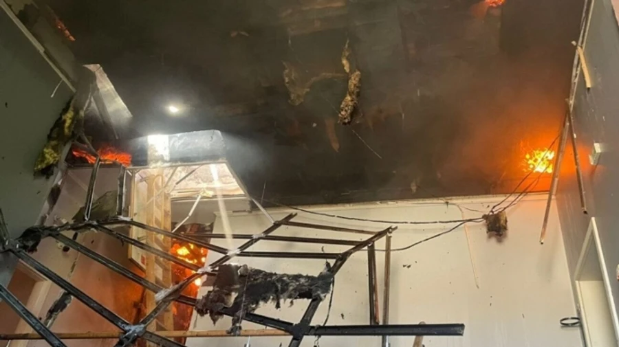 Росіяни обстріляли Нікопольщину: є поранена жінка, горіло кафе й поле з пшеницею