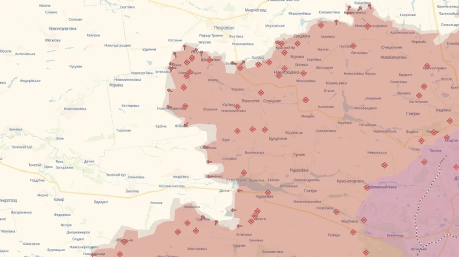 Россияне оккупировали ряд населенных пунктов Донецкой и Курской областей – DeepState