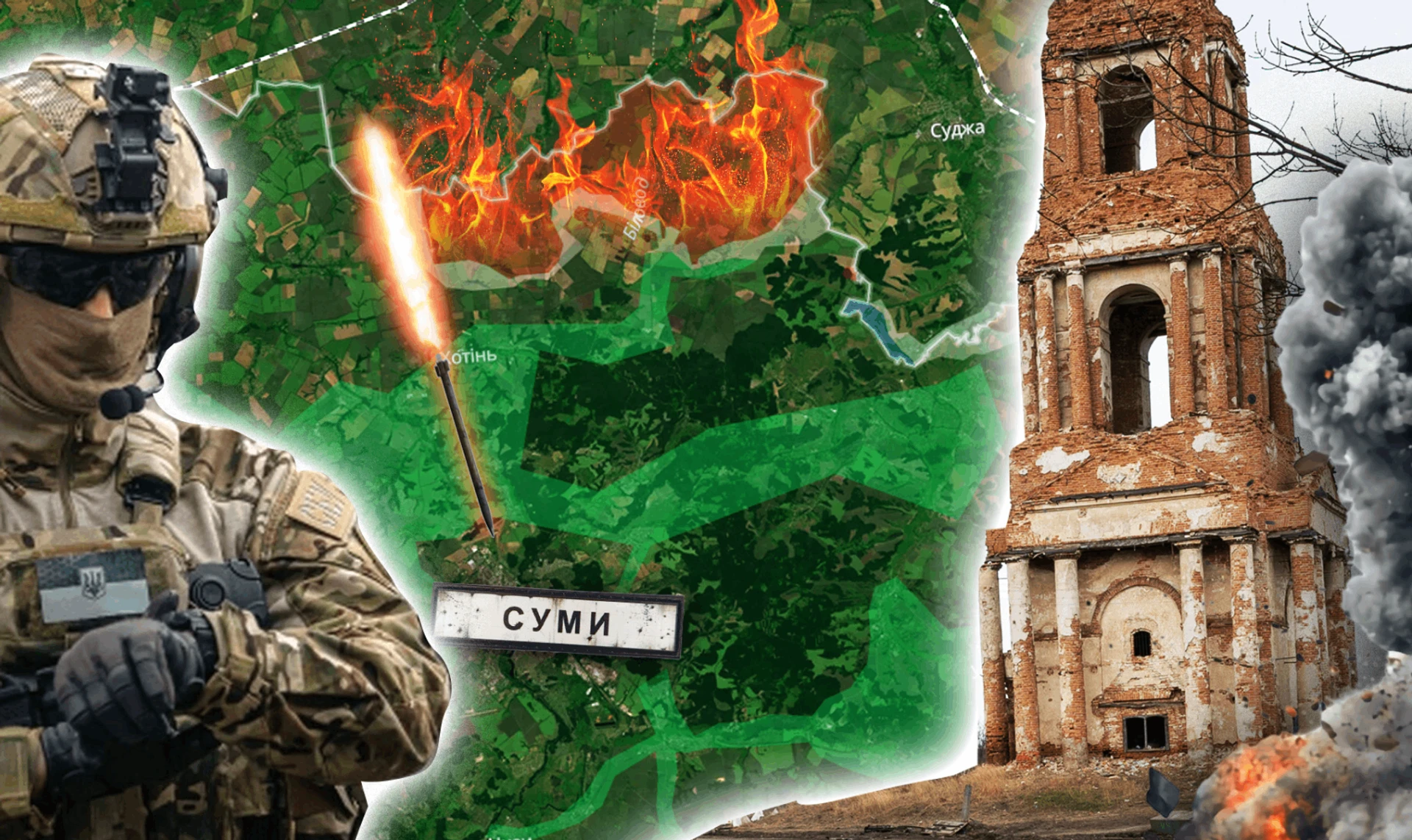 Вы наступаете на Тёткино? Мы наступаем на грабли. Что происходит на Сумщине, по которой движется российская армия