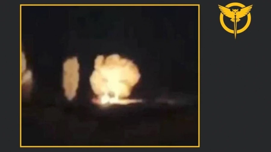 ГУР: На окупованій Херсонщині вибухнула машина з офіцерами російського підрозділу Ахмат