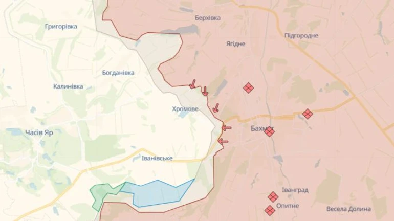Минобороны РФ объяснило отступление севернее Бахмута, Пригожин ждет окружения 