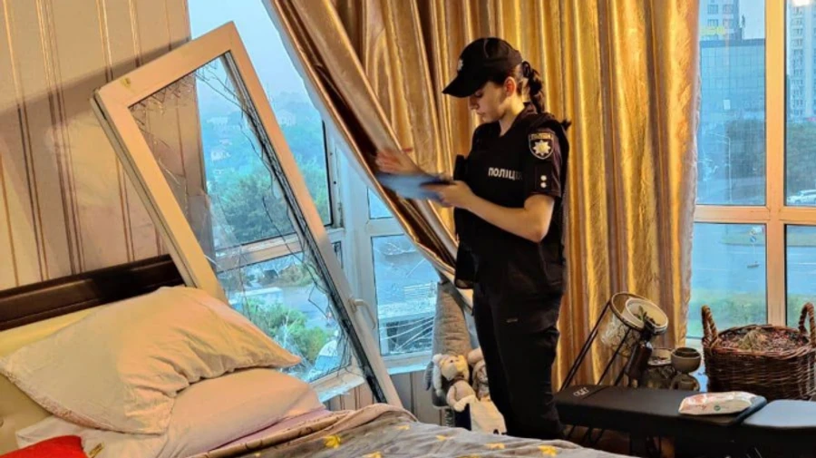 Поліція показала наслідки російської атаки у Києві