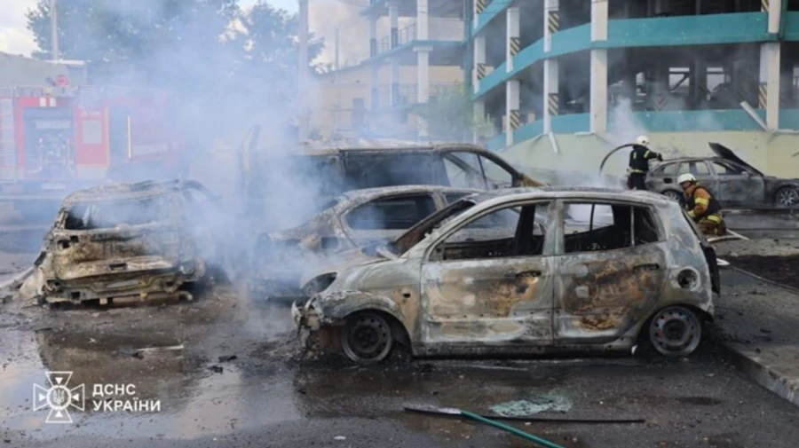 Russian attack on Kharkiv: 41 injured, business destroyed