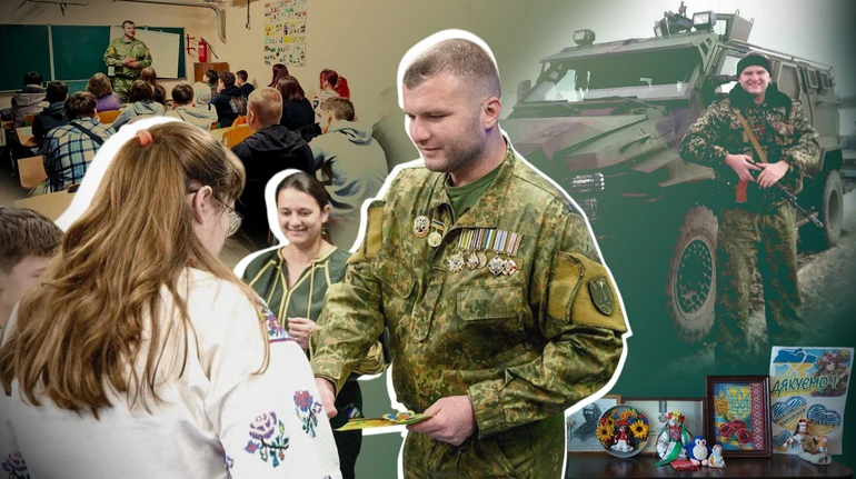 Не треба робити з неї культ. Історія ветерана, який поборов рак і говорить зі школярами про війну