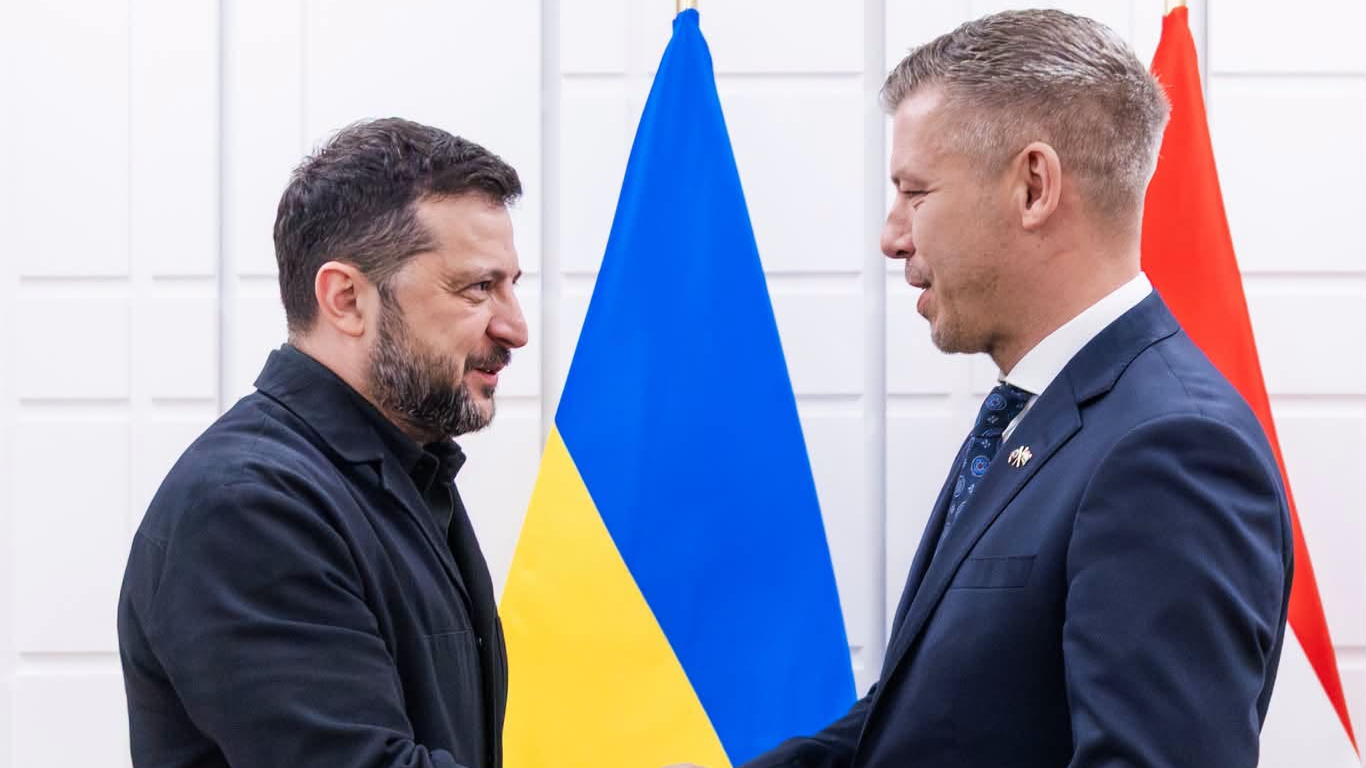 Зеленський оцінив зустріч із Мадяром як “дуже хорошу” Зеленський оцінив зустріч із Мадяром як “дуже хорошу”