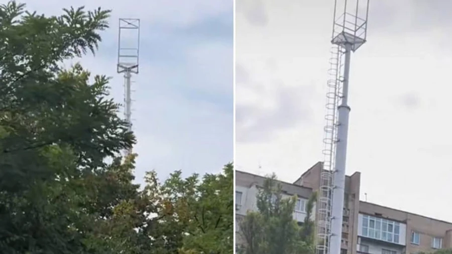 Russians install their own telephone towers in Melitopol to eavesdrop