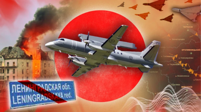 Запальні вечори на Ленінградщині, наймасованіша атака Шахедів і літаючий радар SAAB – головне про війну за тиждень