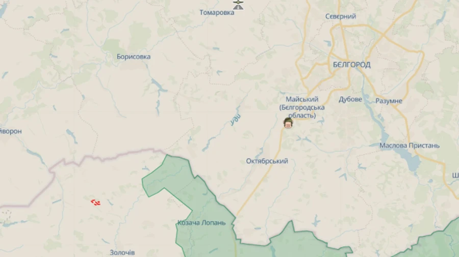 Russians attack village in Kharkiv Oblast: Woman killed, kiosk catches fire