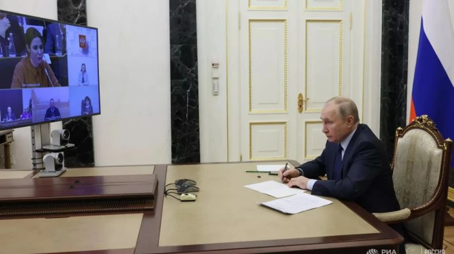 Putin notes start of Ukrainian counteroffensive