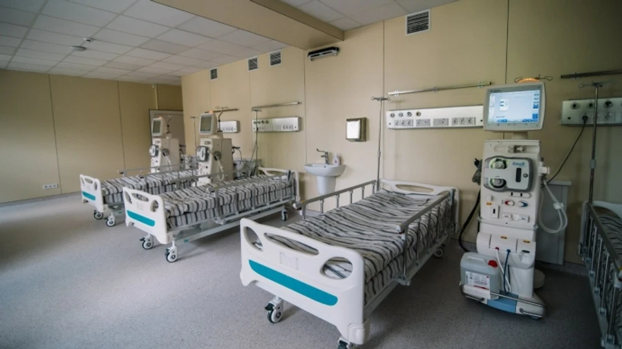 Nephrology and dialysis unit at Ukraine's biggest children's hospital restored in Kyiv after Russian attack in 2024
