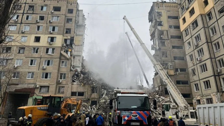 Attack on Dnipro: Death toll rises to 44 people