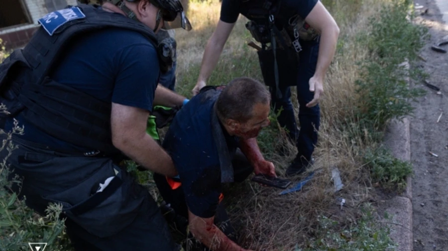 РФ атакувала рятувальників: поранені четверо співробітників ДСНС на Донеччині та Херсонщині