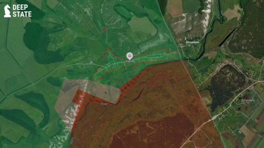 Russians try to gain foothold on Oskil River's right bank in Kharkiv Oblast – DeepState