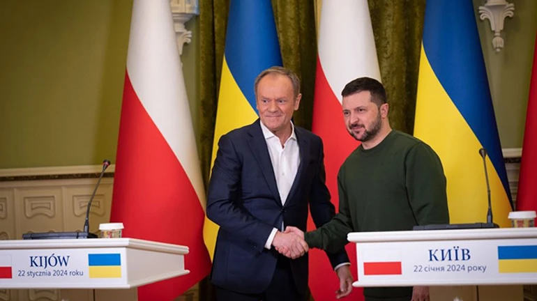 Зеленський після зустрічі з Туском: Є новий польський оборонний пакет