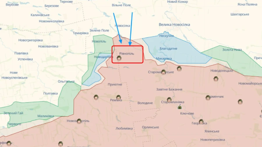 Ukraine's defence forces reclaim settlement of Rivnopil, Donetsk Oblast – Deputy Defence Minister