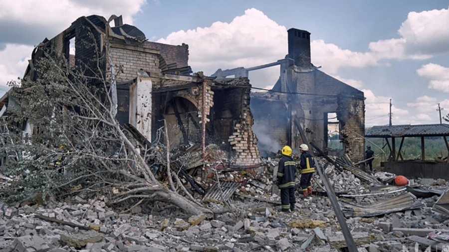 Russians launch rocket strike on Kramatorsk: 2 civilians killed, 5 injured