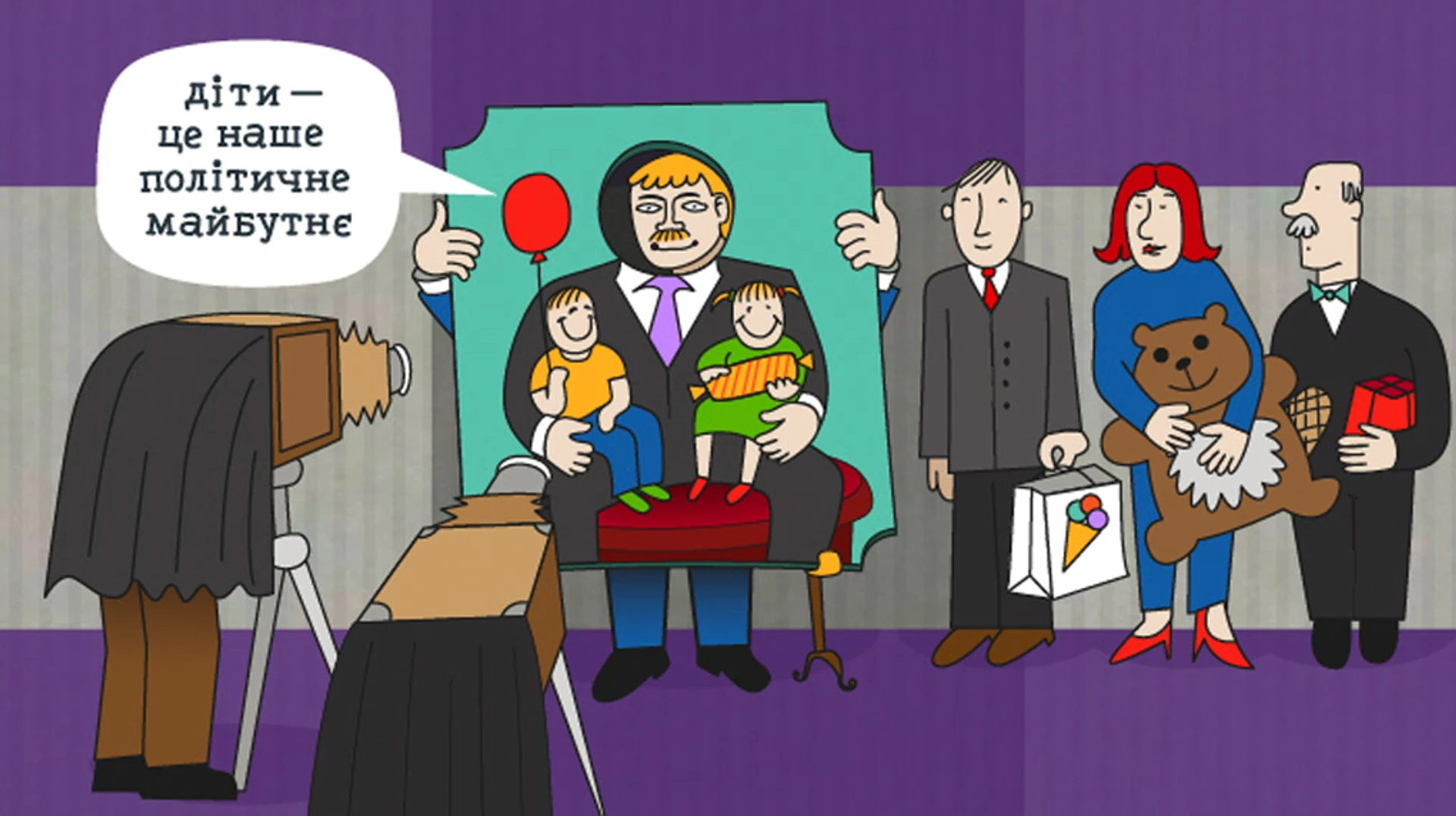 От пакетов до крестин: как политики пиарятся на детях в школах и детсадах