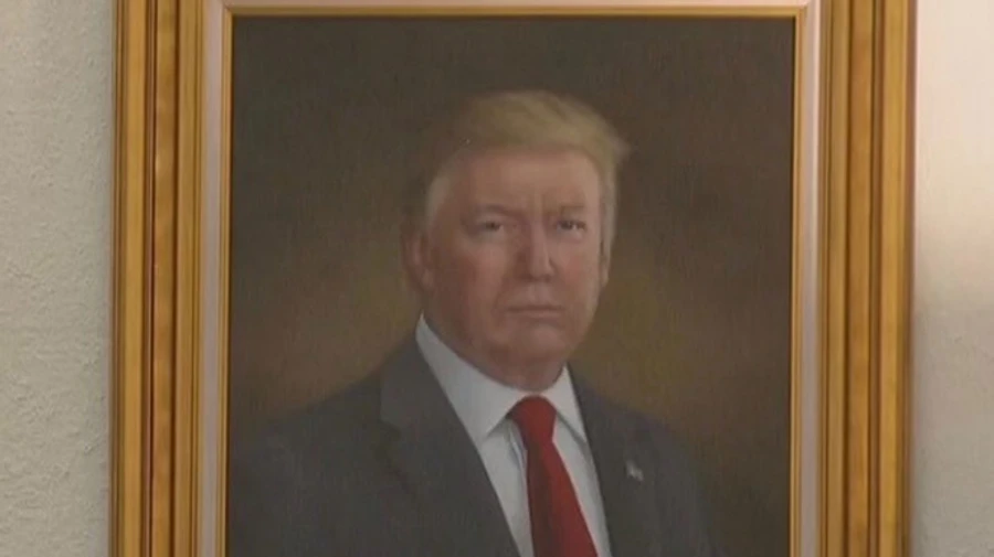 Трамп не понравился его портрет в Колорадо: требует убрать