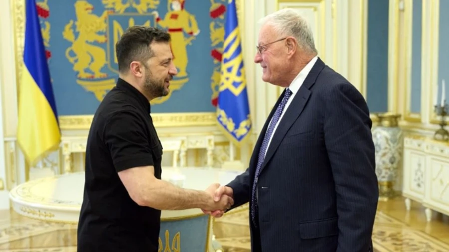 Zelenskyy meets Trump's envoy Kellogg to discuss security guarantees and pressure on Russia