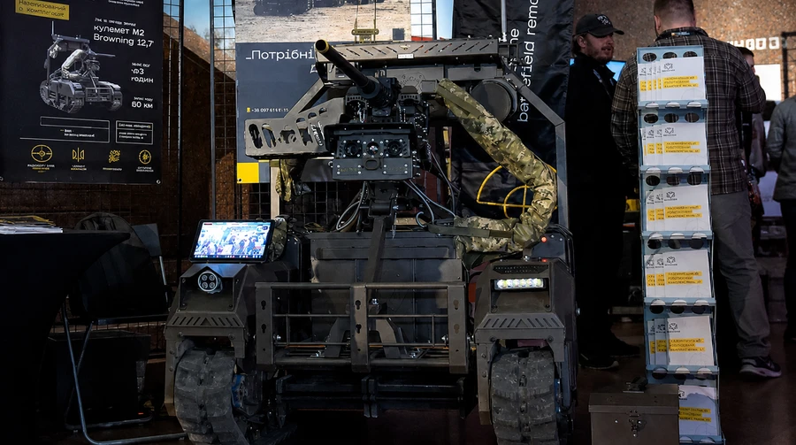 Ukraine's DevDroid doubles operating range of its ground robots with generators
