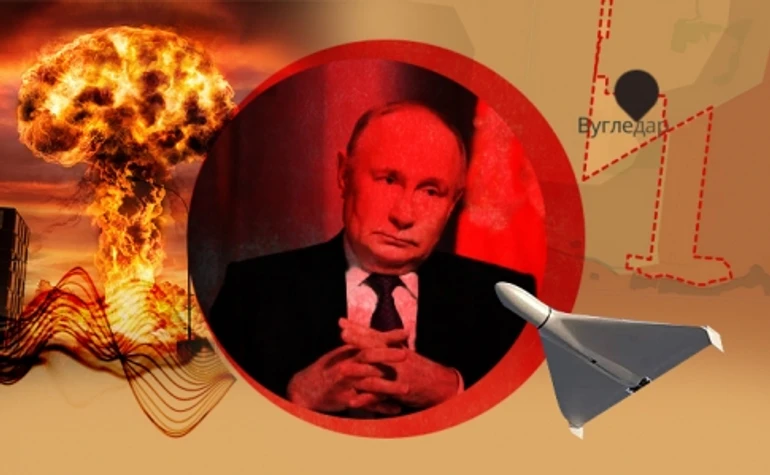 Ядерный шантаж Путина, кризис Угледара, Шахеды со старлинками – главное о войне за неделю