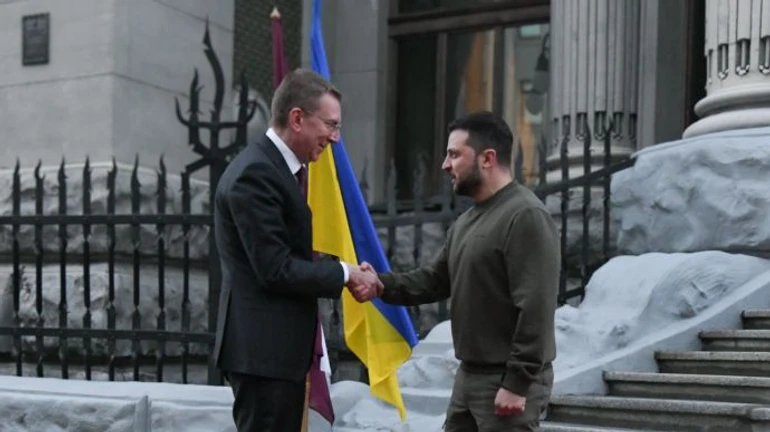 Не лише прем'єрка Литви: президент Латвії побував в Україні