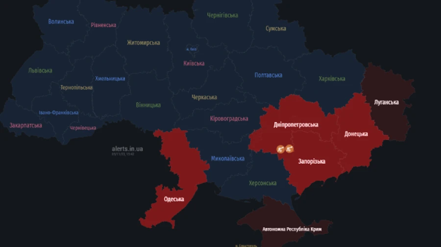 В Одесі чути вибухи – ЗМІ