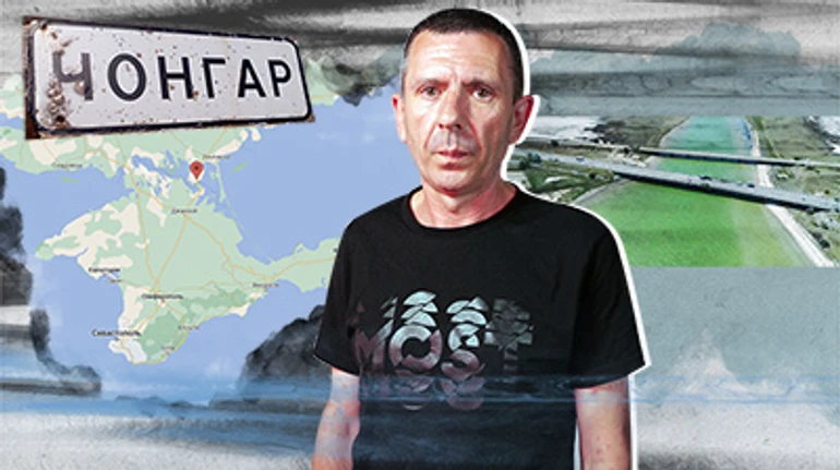 Ukrainian marine tells his story of trying to blow up bridges in Chonhar on brink of Russian invasion 