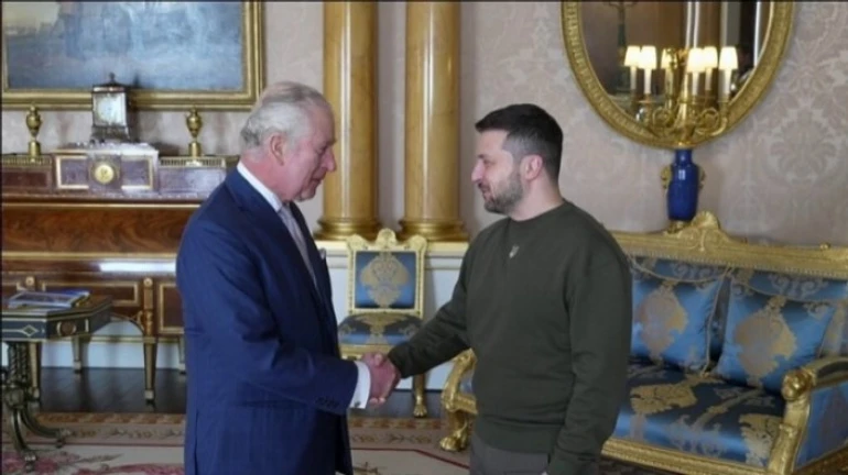 Zelenskyy meets King Charles