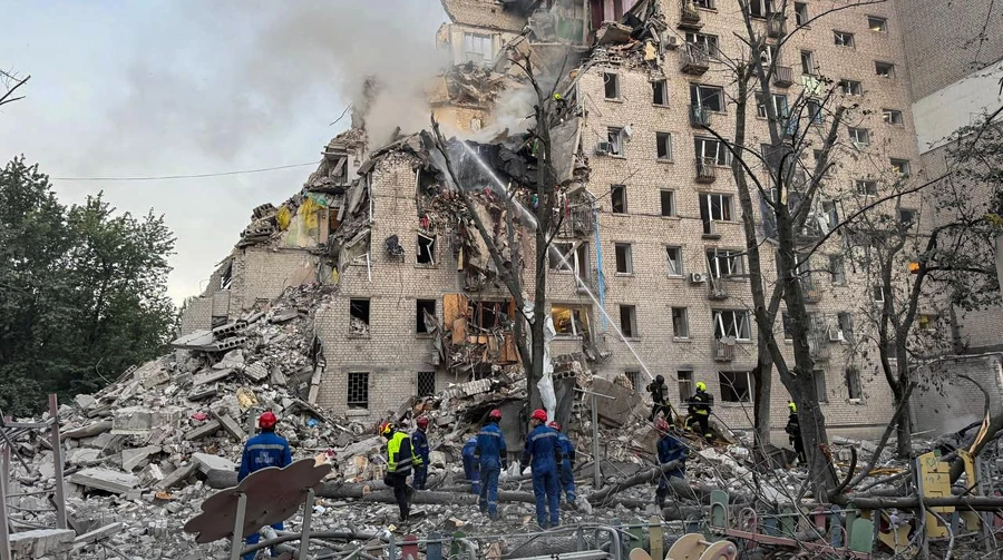 Damage recorded at 30 sites across Kyiv: State Emergency Service shows aftermath of Russian attack – photos, video