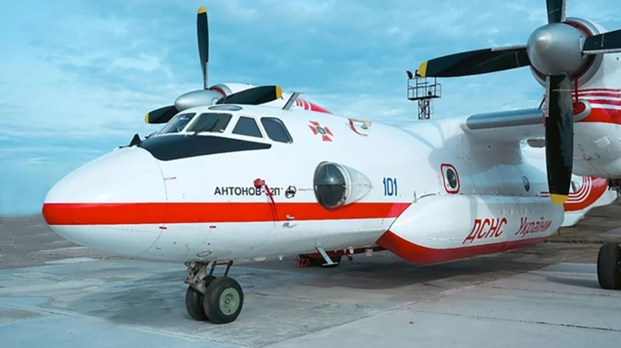 Ukraine's Antonov Company produces An-32P firefighting aircraft for State Emergency Service – photo