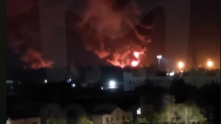 Беспилотники разрушили четыре российских Ил-76 в Пскове