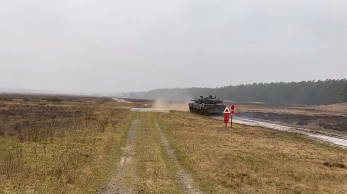 Ukrainian soldier training in Germany compares Leopard 2 tanks to a Mercedes