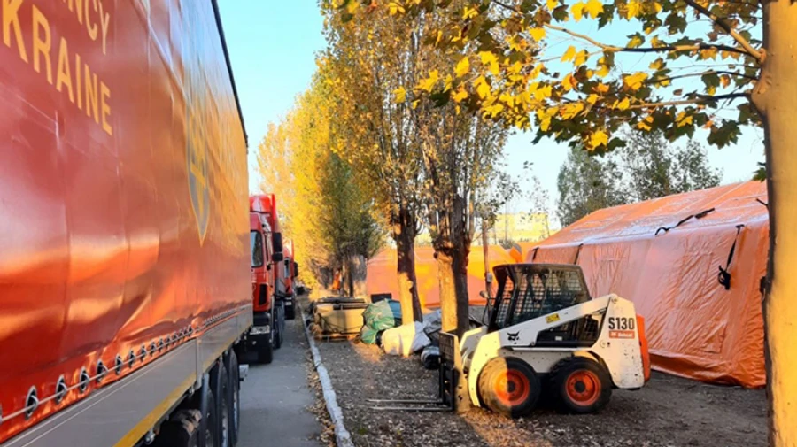 На Херсонщині, де найбільше смертей від covid, розгортають мобільний госпіталь