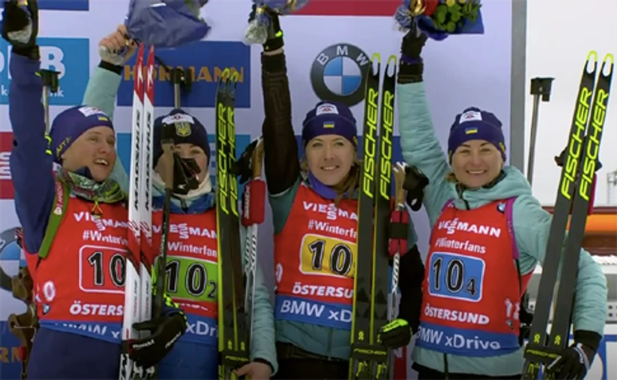 ЧС з біатлону: Україна виграла бронзу