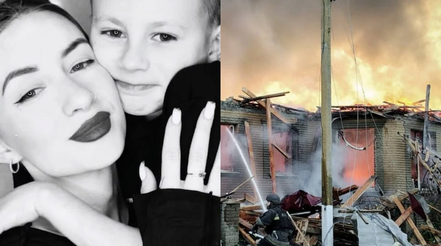 Family was asleep: mother and 9-year-old son killed in Russian strike on Sumy Oblast, father and grandmother suffer severe burns