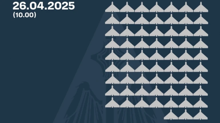 Окупанти атакували трьома ракетами та 114 безпілотниками