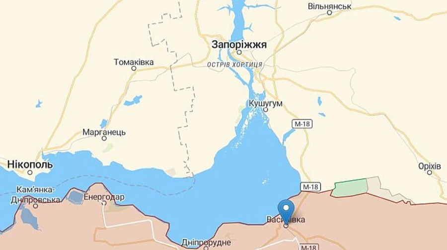 6000 cars blocked at checkpoint in Vasylivka