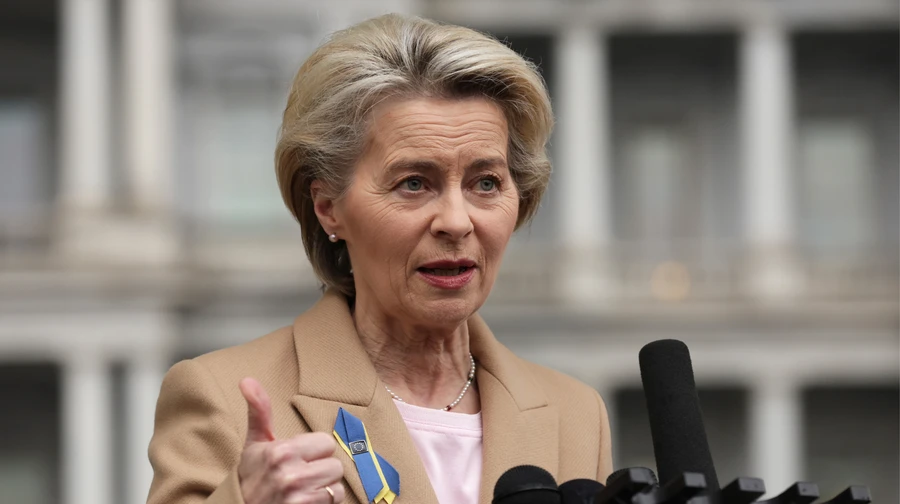 Президентка Єврокомісії у Києві попросила прискорити ремонт нафтопроводу Дружба