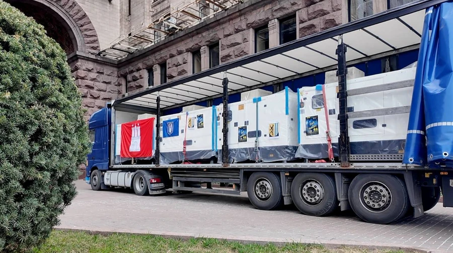 Kyiv receives generators from Germany