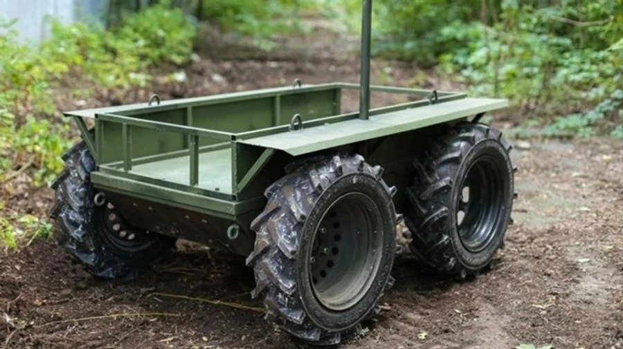 Khartiia Brigade successfully evacuates wounded soldier thanks to ground robot that travelled 12 km