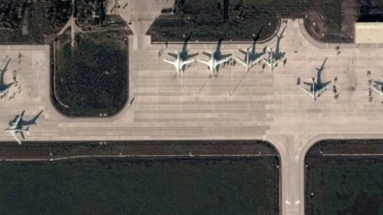 Russian media report explosion at one Russian airfield, drone crash at another 