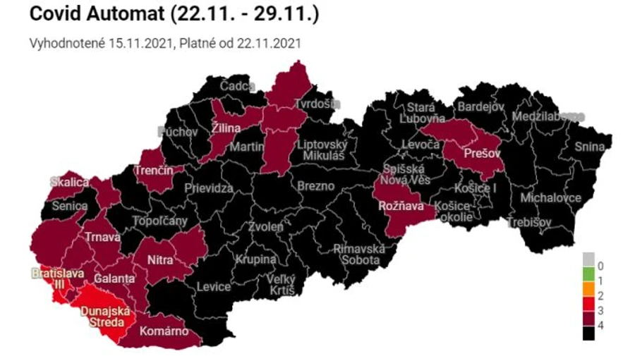 Словаччина за крок до локдауну зафіксувала новий максимум інфікованих Covid
