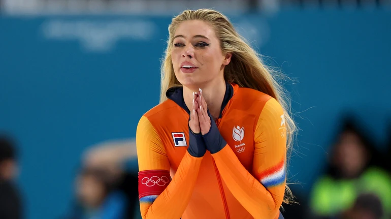 Звездная нидерландка Лердам с олимпийским рекордом выиграла золото в конькобежном спорте