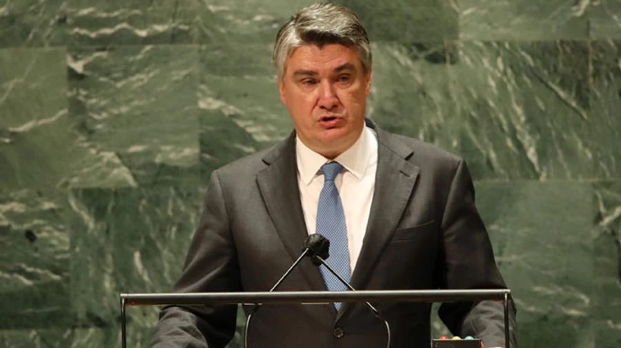 Glory to Ukraine is the slogan of chauvinists who killed Jews and Poles – Croatian President