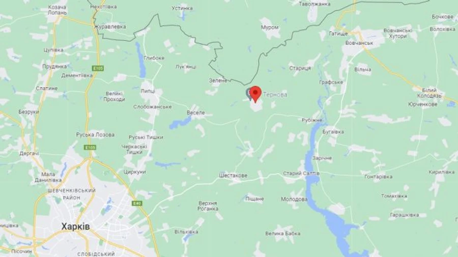 Ukrainian flag is raised in another village on border with Russia